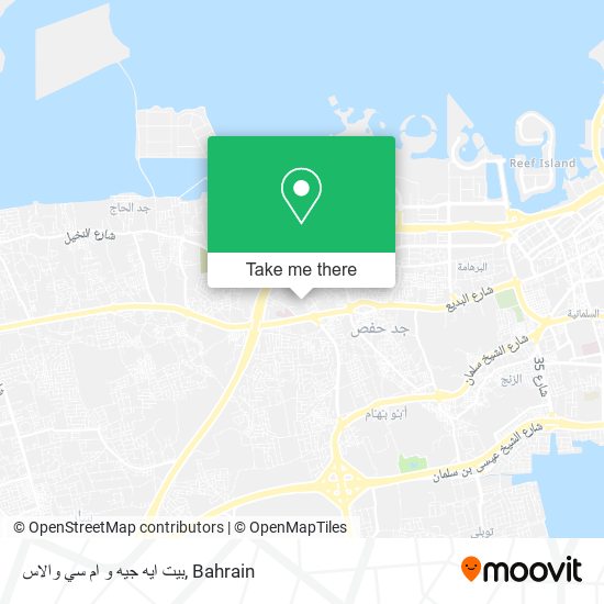 بيت ايه جيه و ام سي والاس map