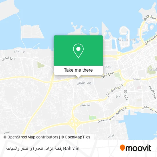 قافلة الزامل للعمرة و السفر والسياحة map