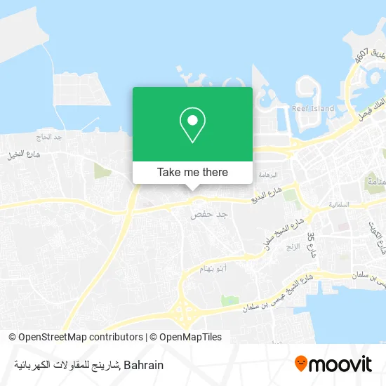 شارينج للمقاولات الكهربائية map
