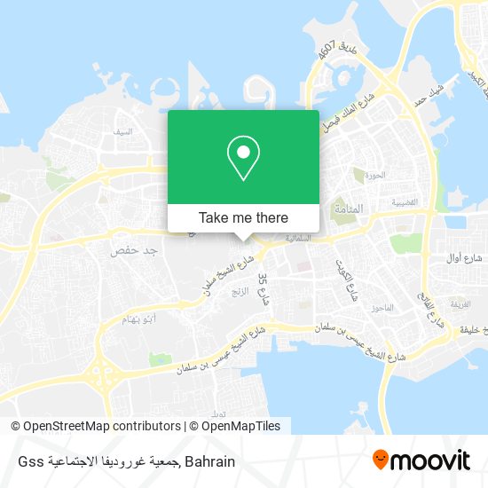 Gss جمعية غوروديفا الاجتماعية map