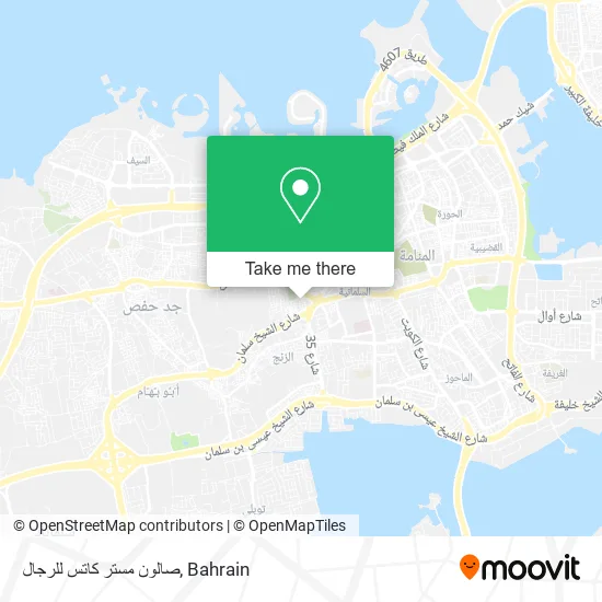 صالون مستر كاتس للرجال map