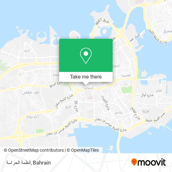 أنظمة الحراسة map