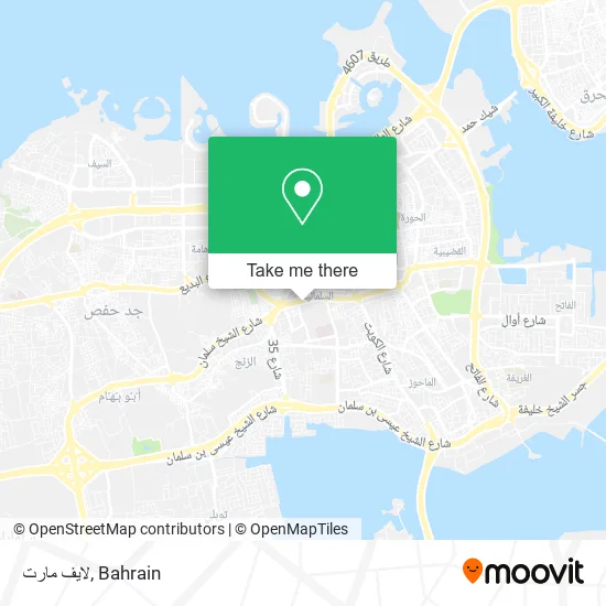 لايف مارت map