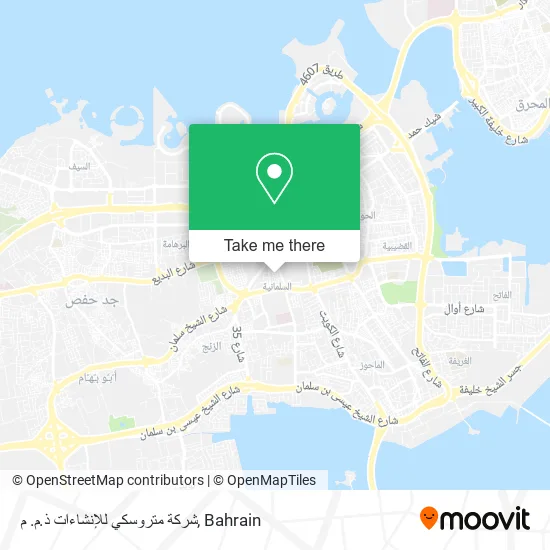 شركة متروسكي للإنشاءات ذ.م. م map