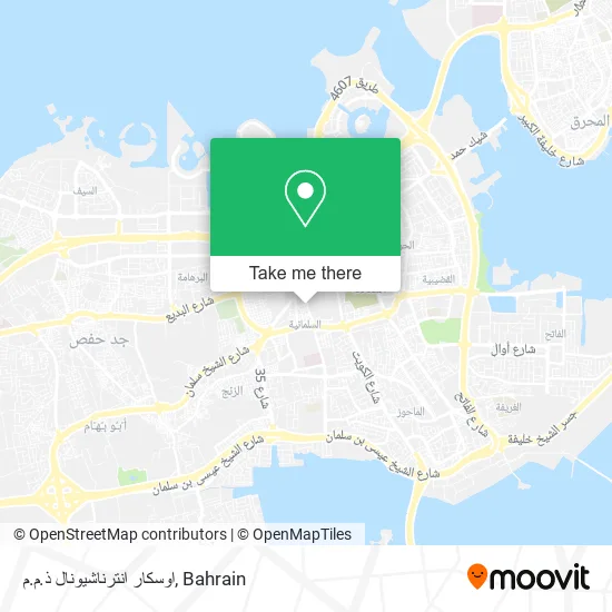 اوسكار انترناشيونال ذ.م.م map