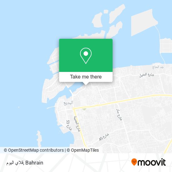 قلاي اليوم map