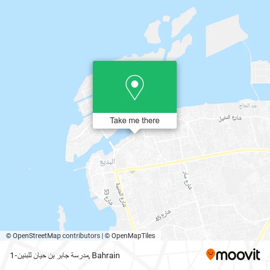 مدرسة جابر بن حيان للبنين-1 map