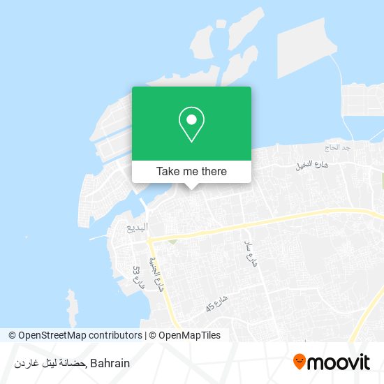 حضانة ليتل غاردن map