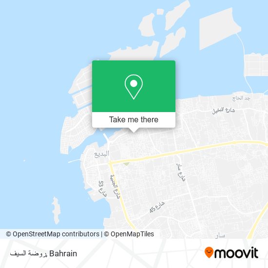 روضة السيف map