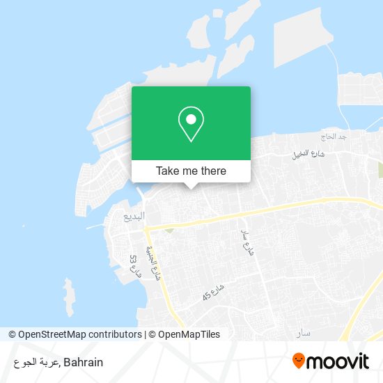 عربة الجوع map