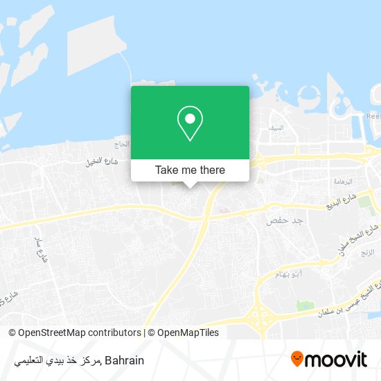 مركز خذ بيدي التعليمي map