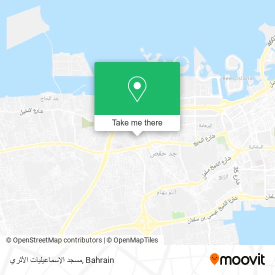 مسجد الإسماعيليات الأثري map
