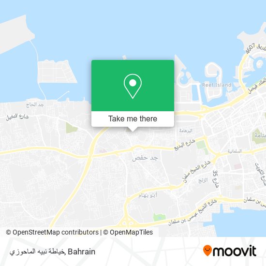خياطة نبيه الماحوزي map