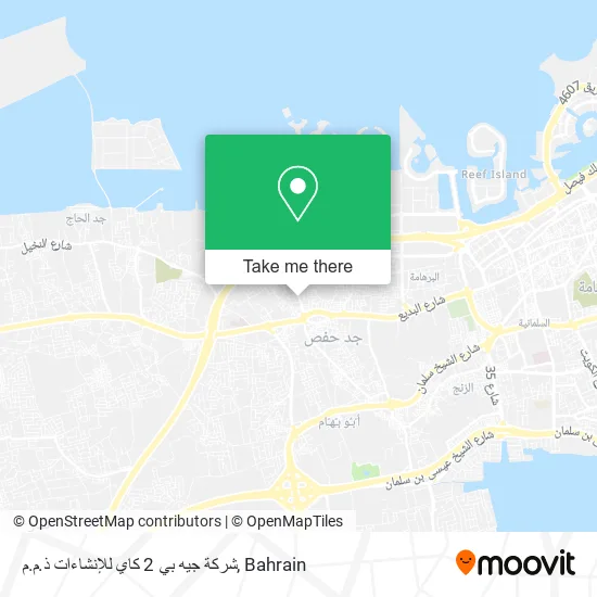شركة جيه بي 2 كاي للإنشاءات ذ.م.م map