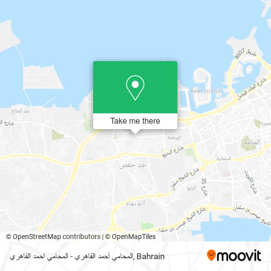 المحامي أحمد القاهري - المحامي احمد القاهري map