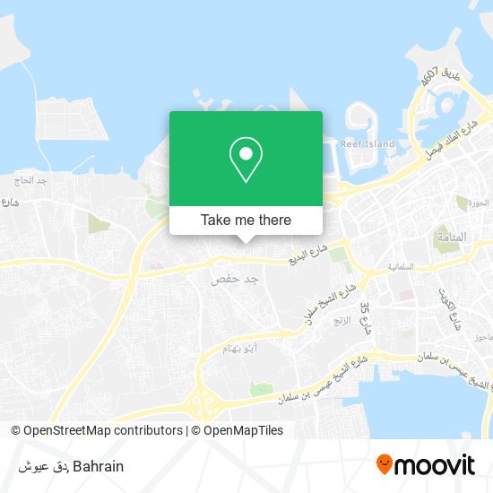 دق عيوش map