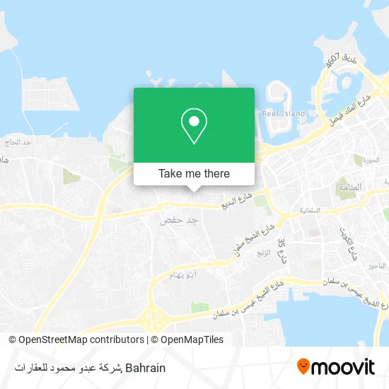 شركة عبدو محمود للعقارات map