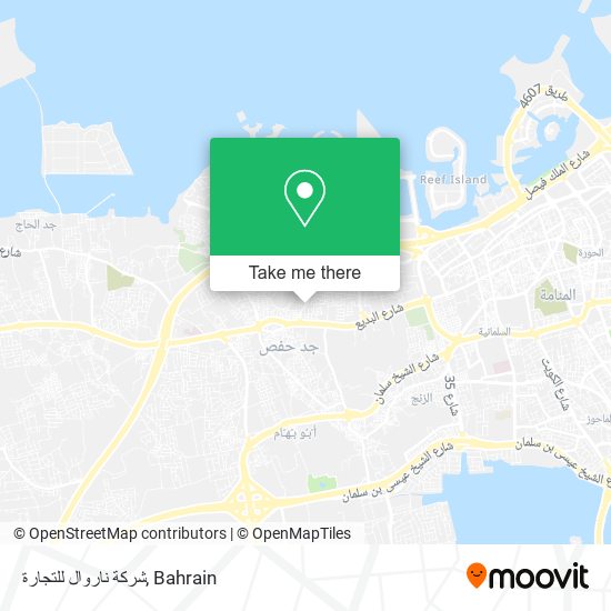 شركة ناروال للتجارة map