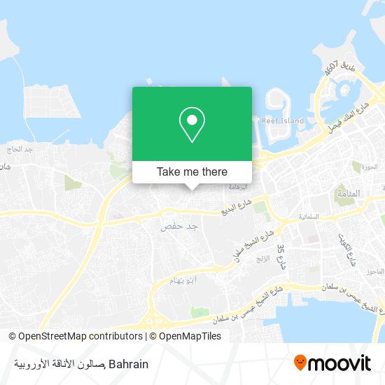 صالون الأناقة الأوروبية map
