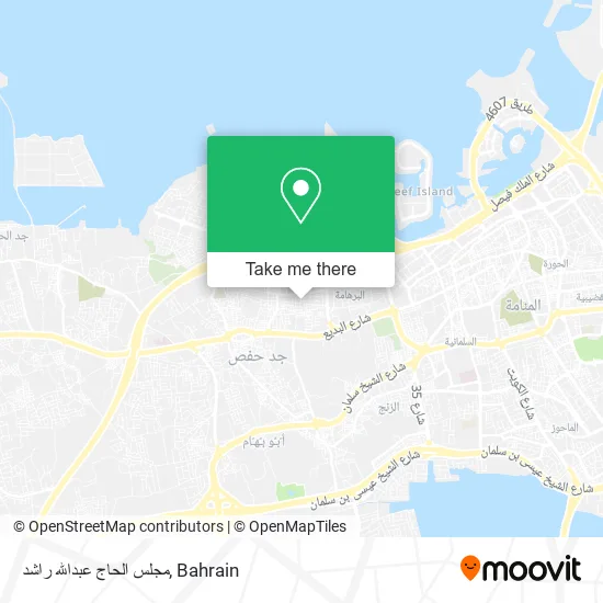 مجلس الحاج عبدالله راشد map