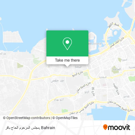 مجلس المرحوم الحاج باقر map