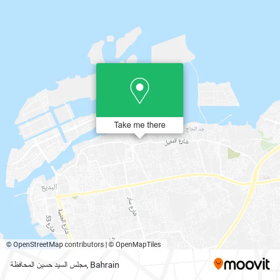 مجلس السيد حسين المحافظة map