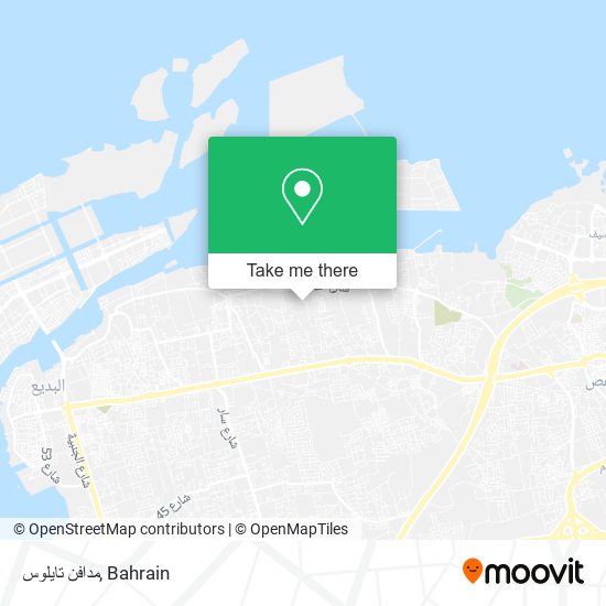 مدافن تايلوس map