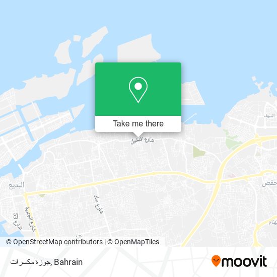 جوزة مكسرات map