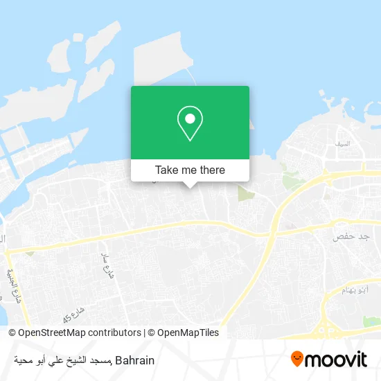 مسجد الشيخ علي أبو محية map