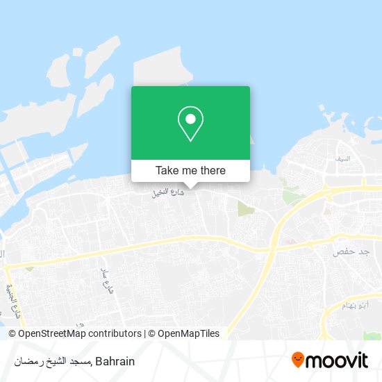 مسجد الشيخ رمضان map