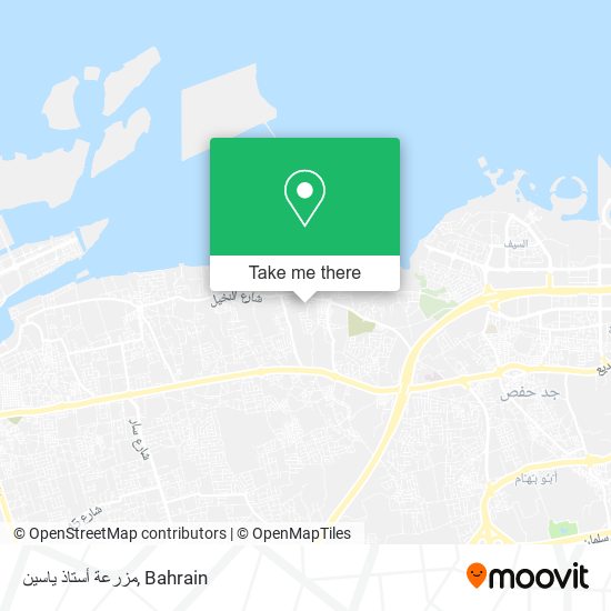 مزرعة أستاذ ياسين map