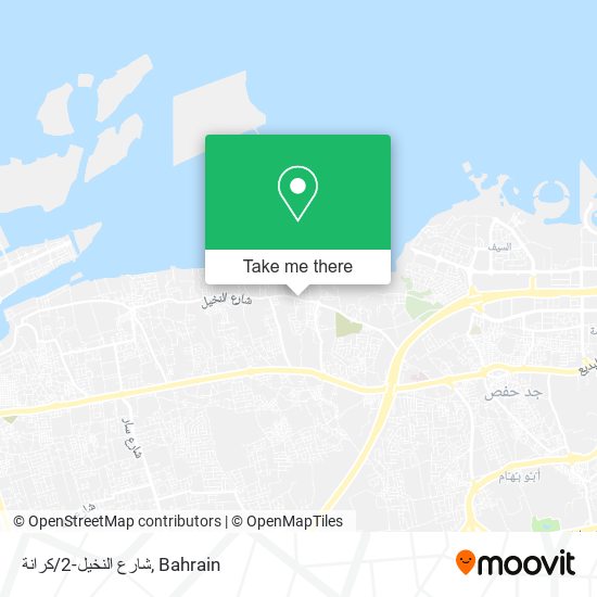 شارع النخيل-2/كرانة map
