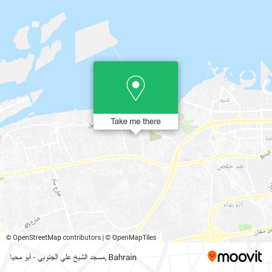مسجد الشيخ علي الجنوبي - أبو محيا map