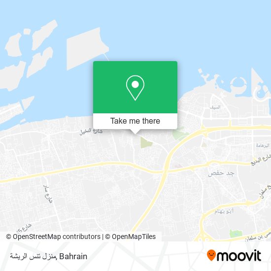 منزل تنس الريشة map