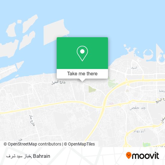 خباز سيد شرف map