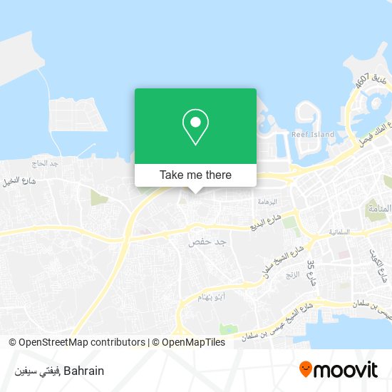 فيفتي سيفين map