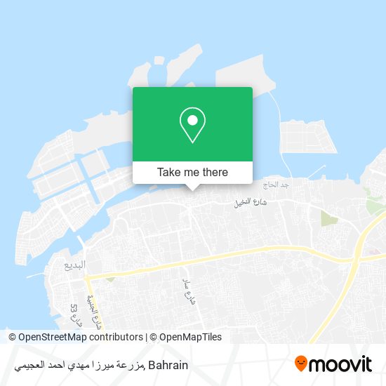 مزرعة ميرزا مهدي احمد العجيمي map