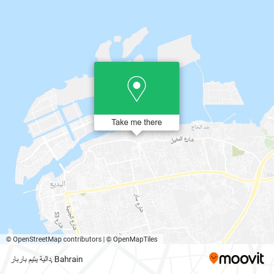 دالية يتيم باربار map