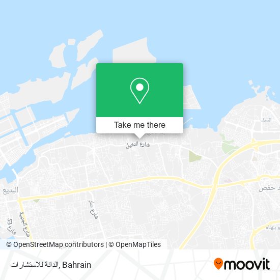 الدانة للاستشارات map