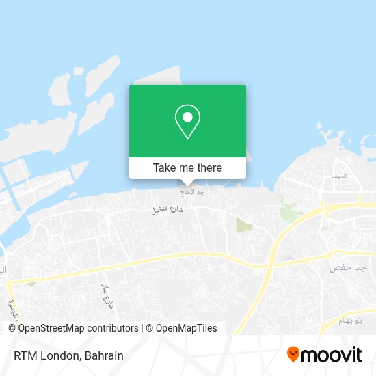 RTM London map