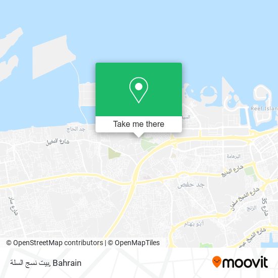 بيت نسج السلة map