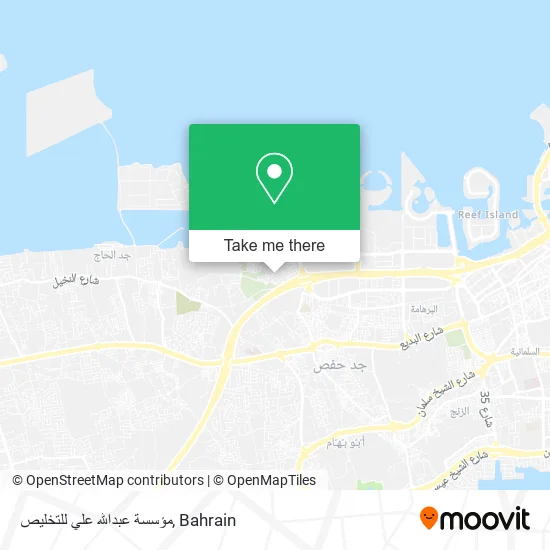 مؤسسة عبدالله علي للتخليص map