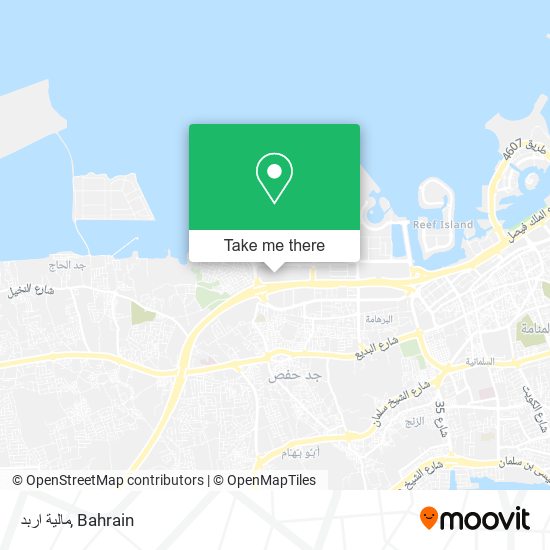 مالية اربد map