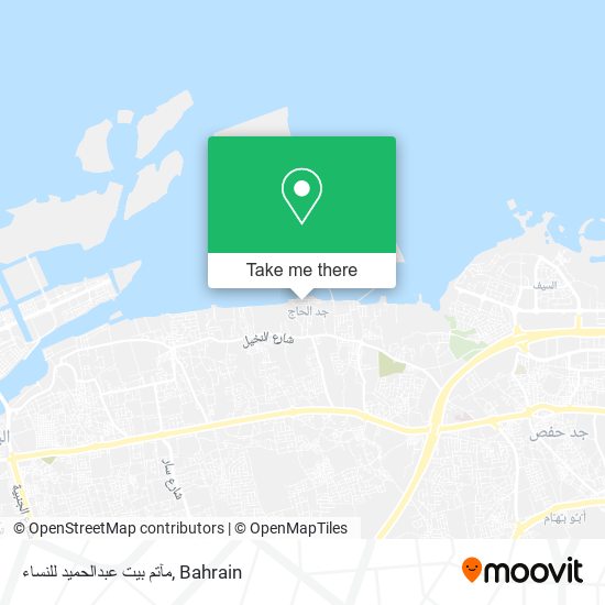 مآتم بيت عبدالحميد للنساء map