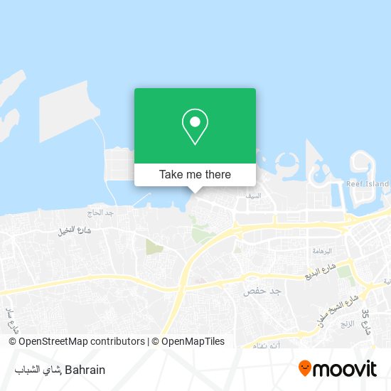 شاي الشباب map