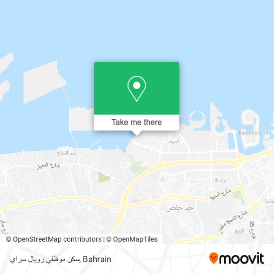 سكن موظفي رويال سراي map