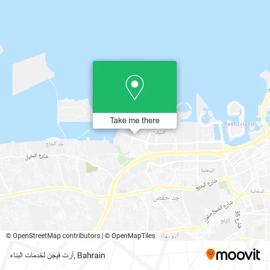 آرت فيجن لخدمات البناء map