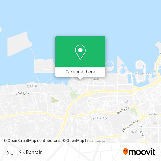 سكن الريان map