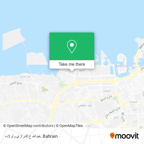 عبدالله ح الدرازي وأولاده map