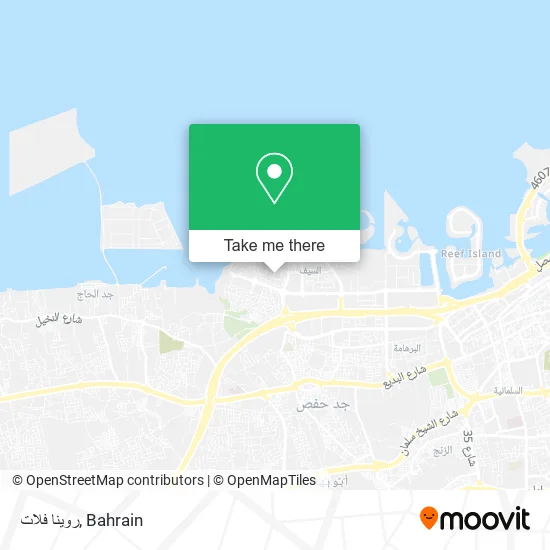 روينا فلات map